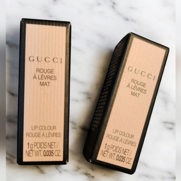 1 Mini Travle Gucci Rouge Janet Rust Lipsticks New - Picture 4 of 4